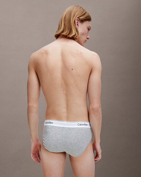 MODERN COTTON STRETCH HIP BRIEF - 2 PACK