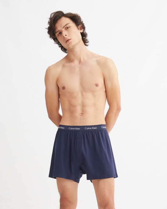 Cotton Stretch Traditional Boxers 2 Pack