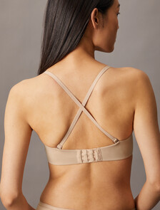Perfectly Fit Lightly Lined Strapless Bra, Cedar, hi-res