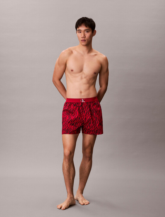 CK X Cotton Monogram Slim Boxer