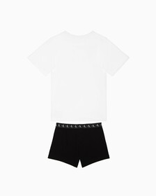 CK ONE WEEKEND PYJAMA SET, PVHWHITE/W/PVHBLACK, hi-res