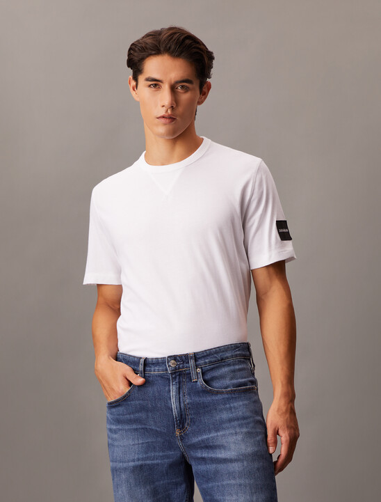 Institutional Logo Sleeve Badge Tee