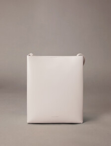 CK Paper Bag Leather Crossbody, Lilac Marble, hi-res