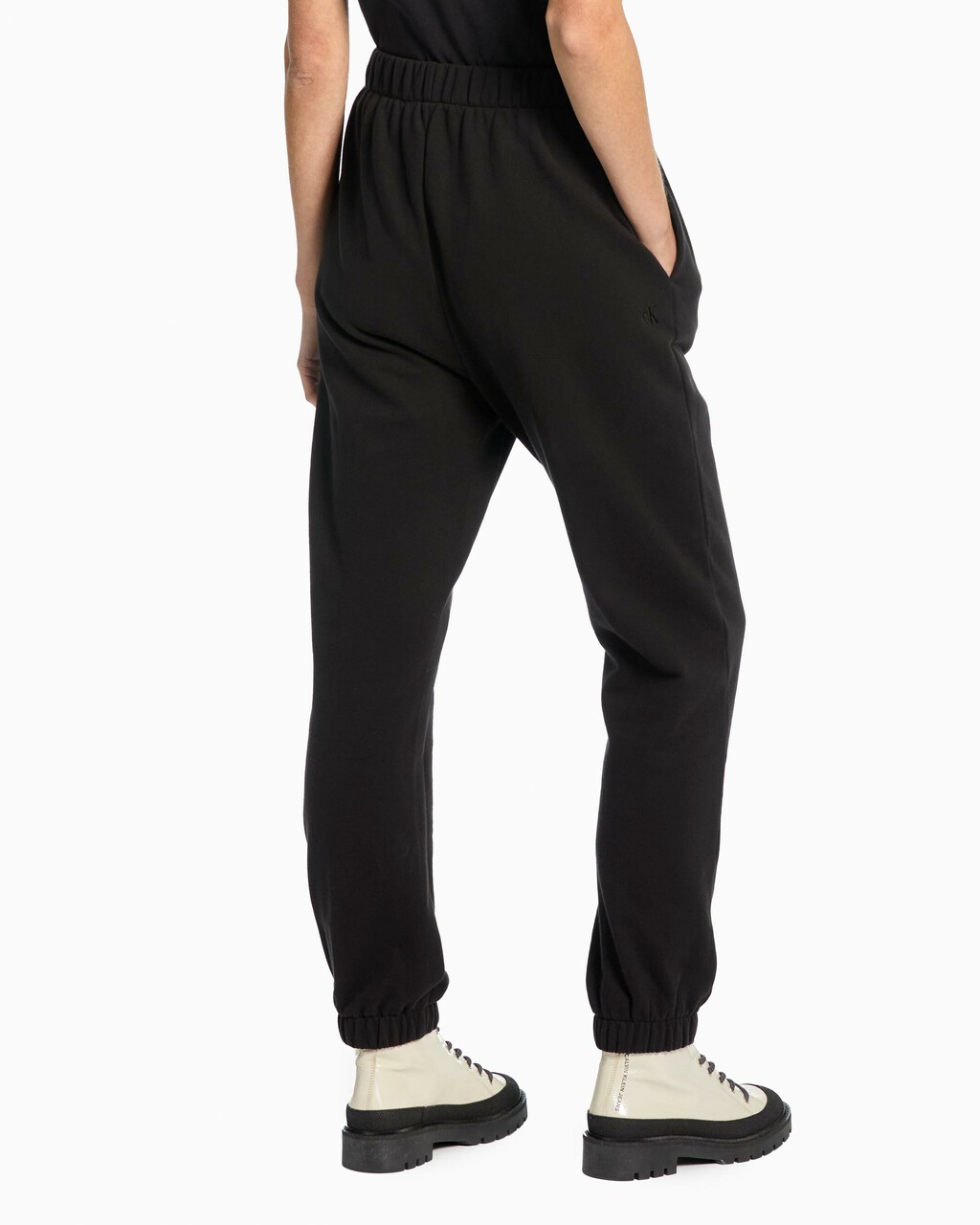 TWO TONE MONOGRAM JOGGERS, Ck Black, hi-res