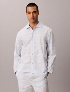 Classic Comfort Button Down Shirt, 21691 Sequin Logo Plein Air, hi-res