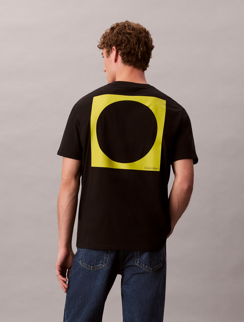 Circle Graphic Relaxed T-Shirt, Black, hi-res
