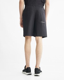 WATER-REPELLENT GYM SHORTS, BLACK BEAUTY, hi-res