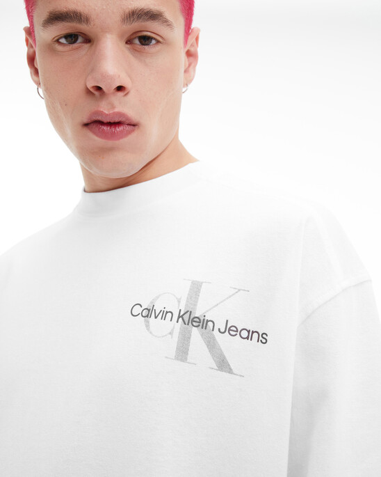Gender Netural Monogram Long Sleeve Tee