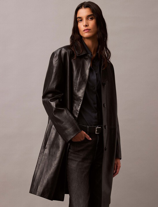 Lamb Suede Car Coat