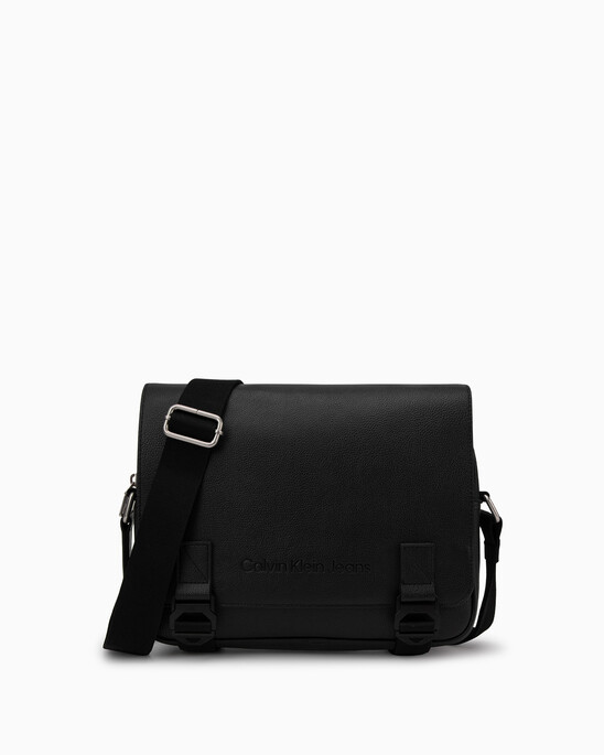 Micro Pebble Flap Camera Bag 29Cm