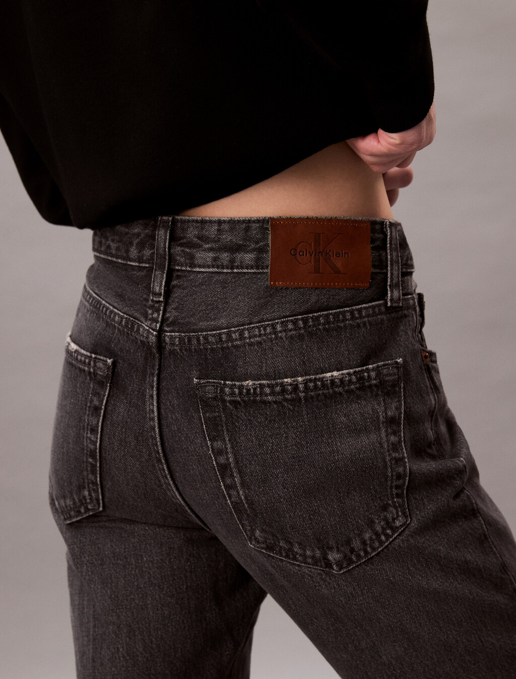 Relaxed Bootcut Jeans, BLACK FOG, hi-res