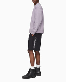 LOGO TERRY SHORTS, Black Beauty, hi-res