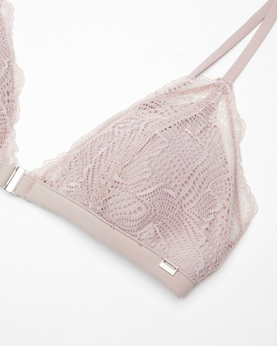 LACE LIGHTLY LINED TRIANGLE BRA