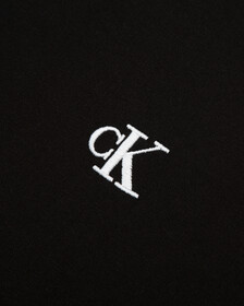 Modern Workwear Contrast Topstitch Tee, Ck Black, hi-res