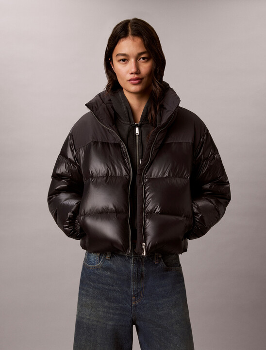 Matte Shine Down Puffer Jacket
