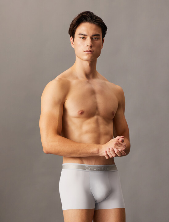 Tonal Logo Microfiber Low Rise Trunks