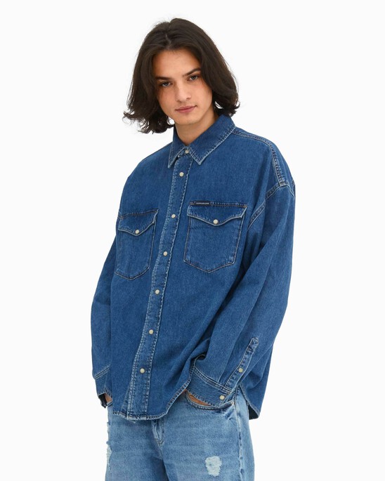 OVERSIZED DENIM SHIRT