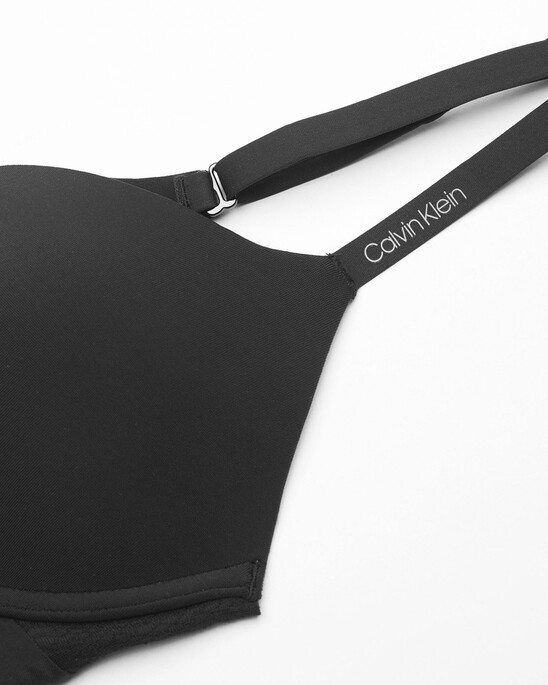 MESH LACE PUSH UP PLUNGE BRA