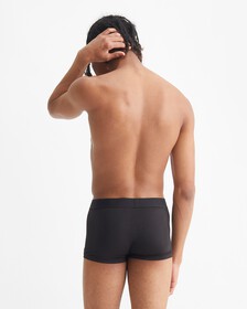 CK BLACK COOLING LOW RISE TRUNKS, Black, hi-res