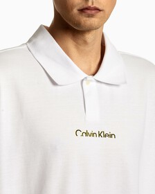 UNISEX LOGO POLO, Bright White, hi-res