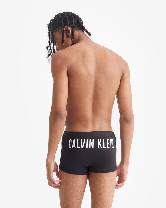 Logo Black Swim Trunks