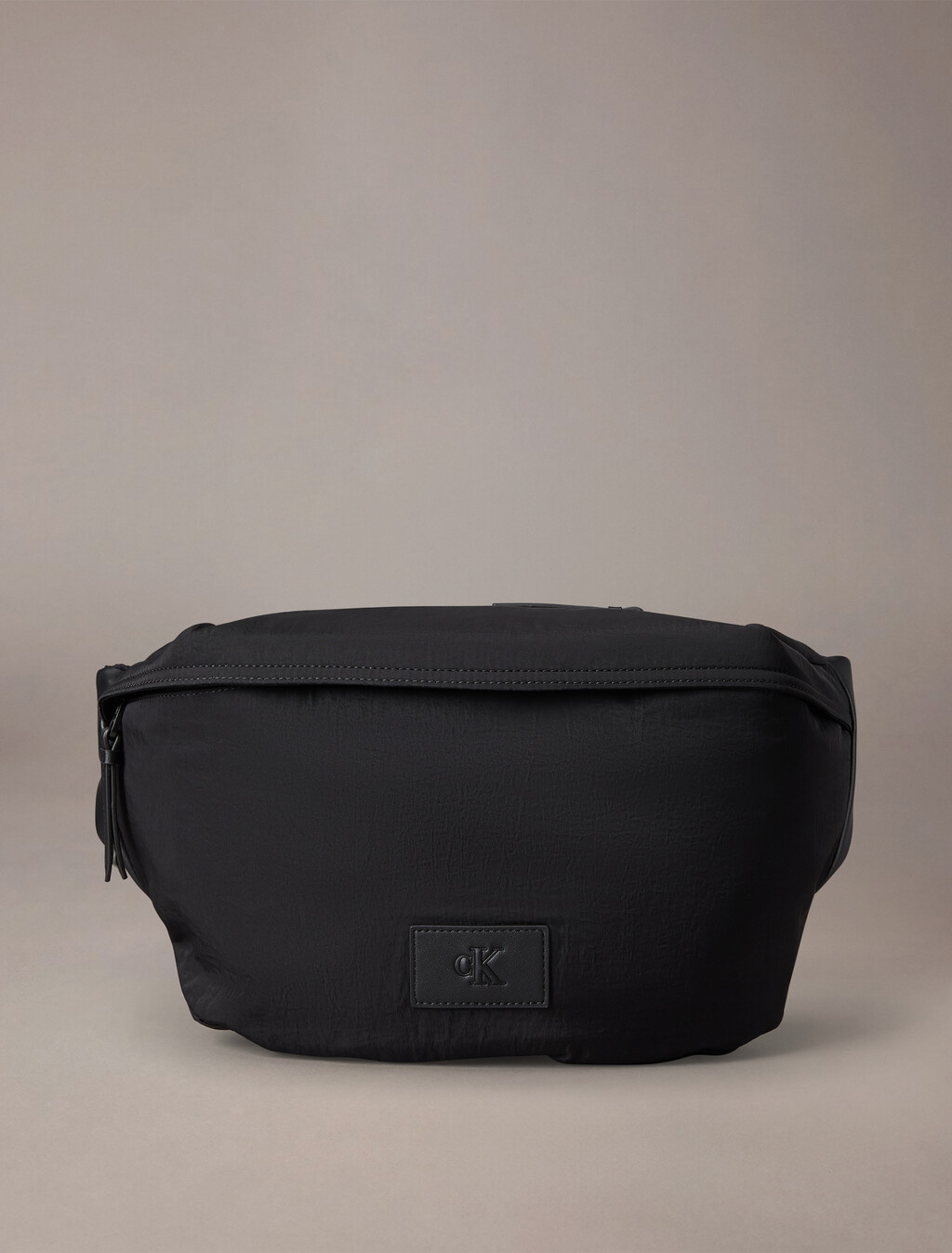 Oversized Bum Bag, Black, hi-res