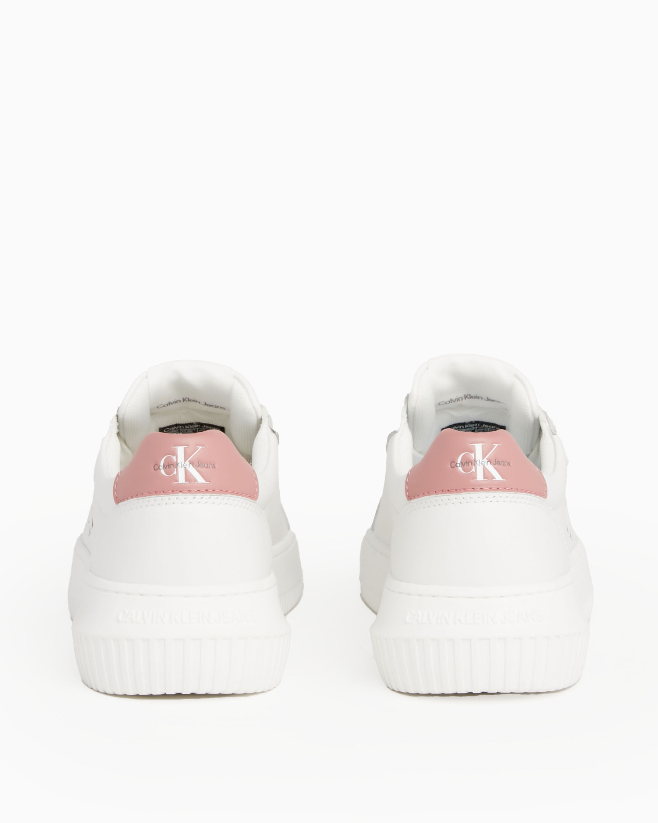 Calvin klein pink trainers on sale