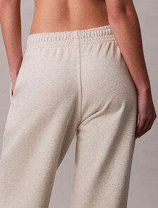Relaxed Monogram Joggers, Vanilla Heather, hi-res