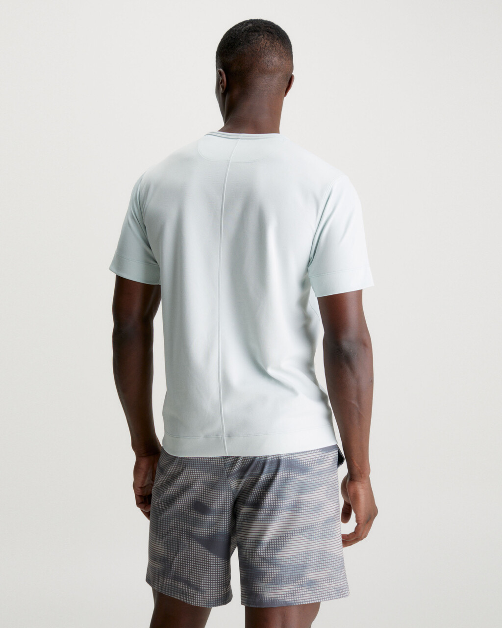 Logo Gym T-shirt, SKY GRAY, hi-res
