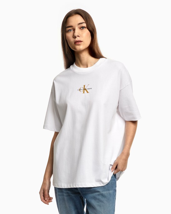 Monogram Gradient Cotton T-Shirt - Luxury Green