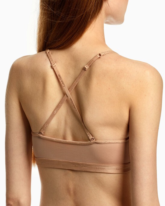 FORM TO BODY NATURAL UNLINED BRALETTE