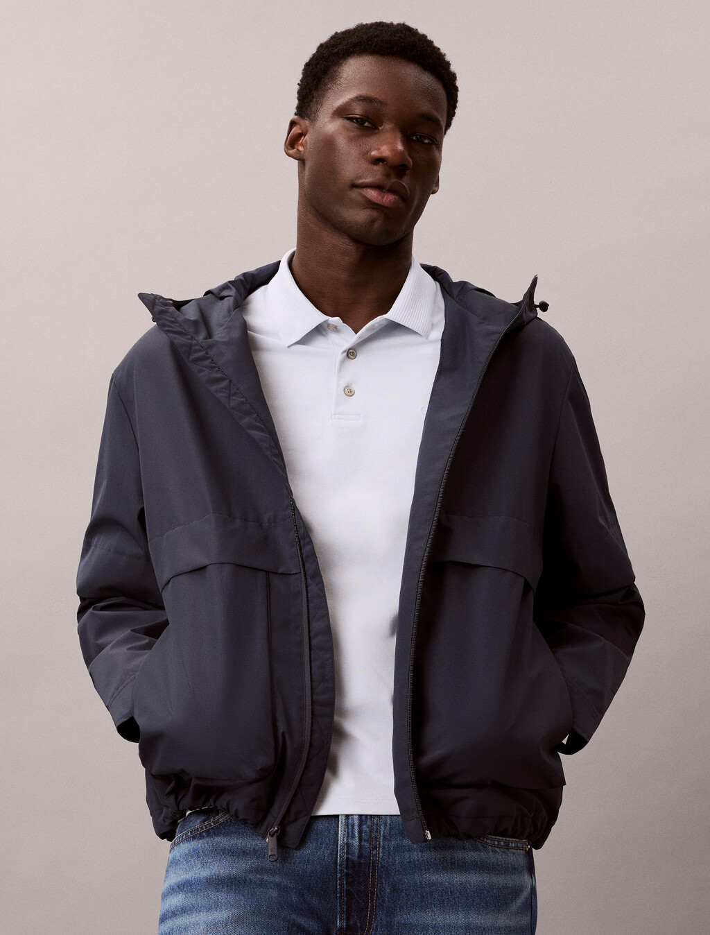 Cooling Pique Ottoman Collar Polo, Plein Air, hi-res