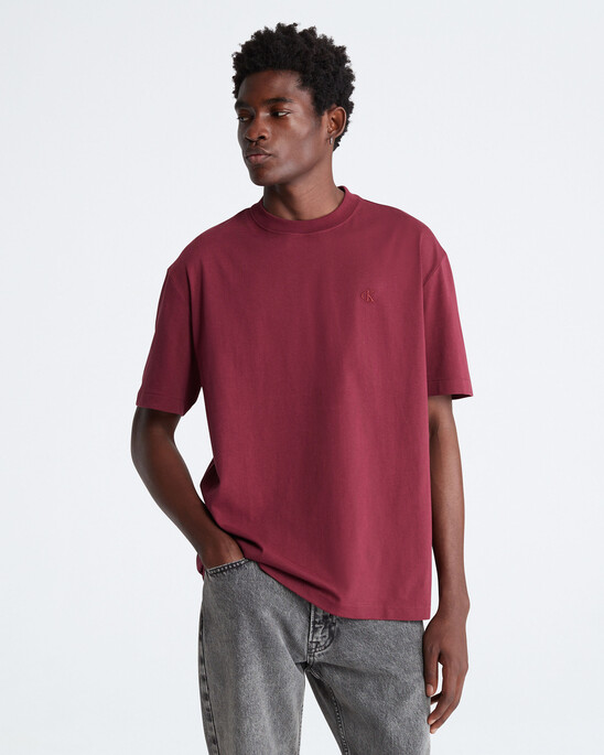 Calvin Logo Crew Neck Tee