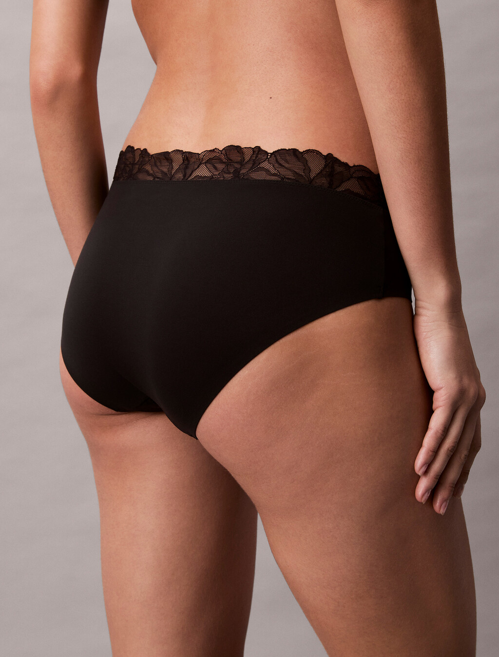 Perfectly Fit Lace Hipster, Black, hi-res