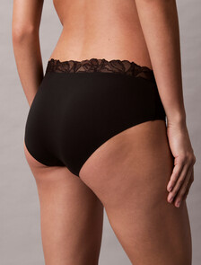 Perfectly Fit Lace Hipster, Black, hi-res