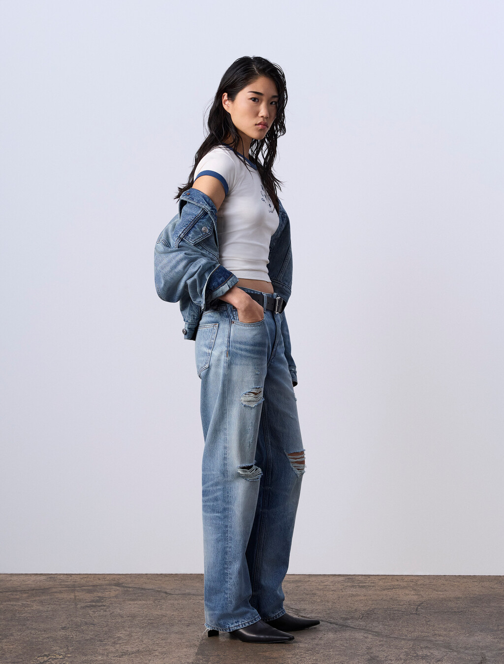 Jung Kook for Calvin Klein 90s Straight Jeans, REBEL, hi-res