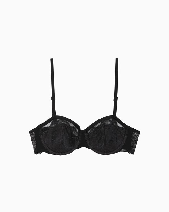 Lightly Lined Lace Balconette Bra