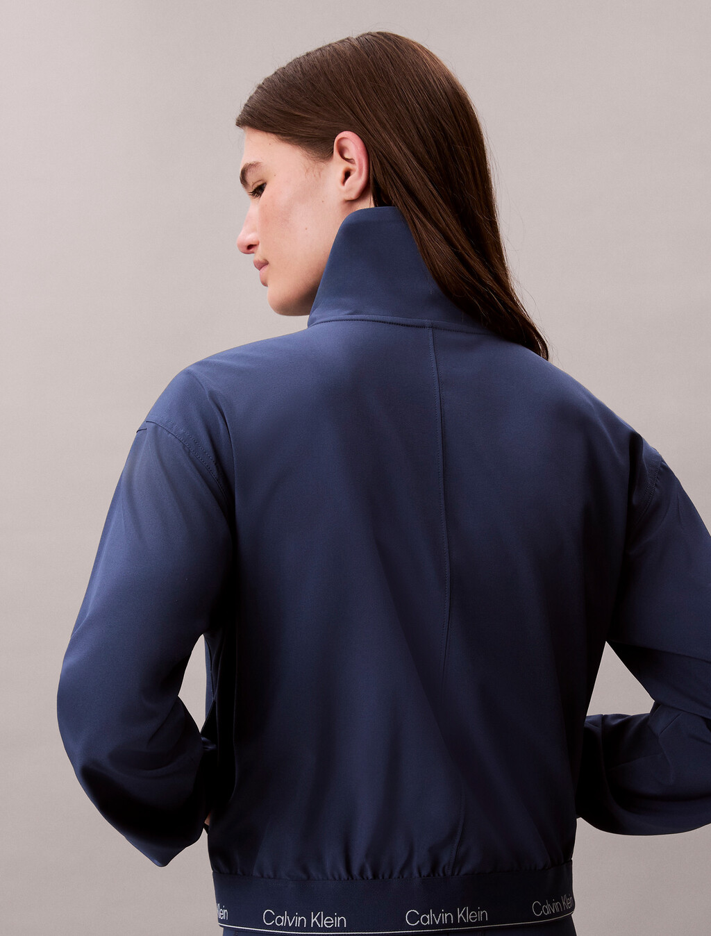 Essentials Modern Sport Windbreaker, Dark Denim, hi-res