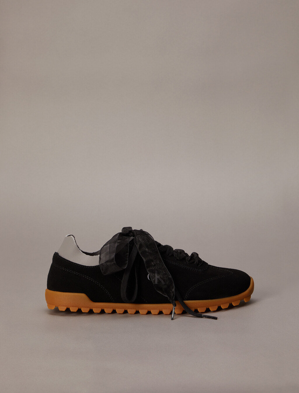 Murica - Suede Organza Runner Trainers, Ck Black, hi-res