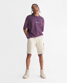 STANDARD LOGO EXTENSION TEE, Raspberry Blush, hi-res