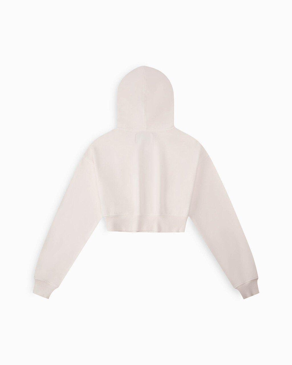 Mineral Dye Monologo Hoodie, Ivory, hi-res