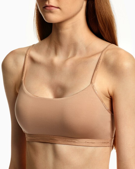 FORM TO BODY NATURAL UNLINED BRALETTE