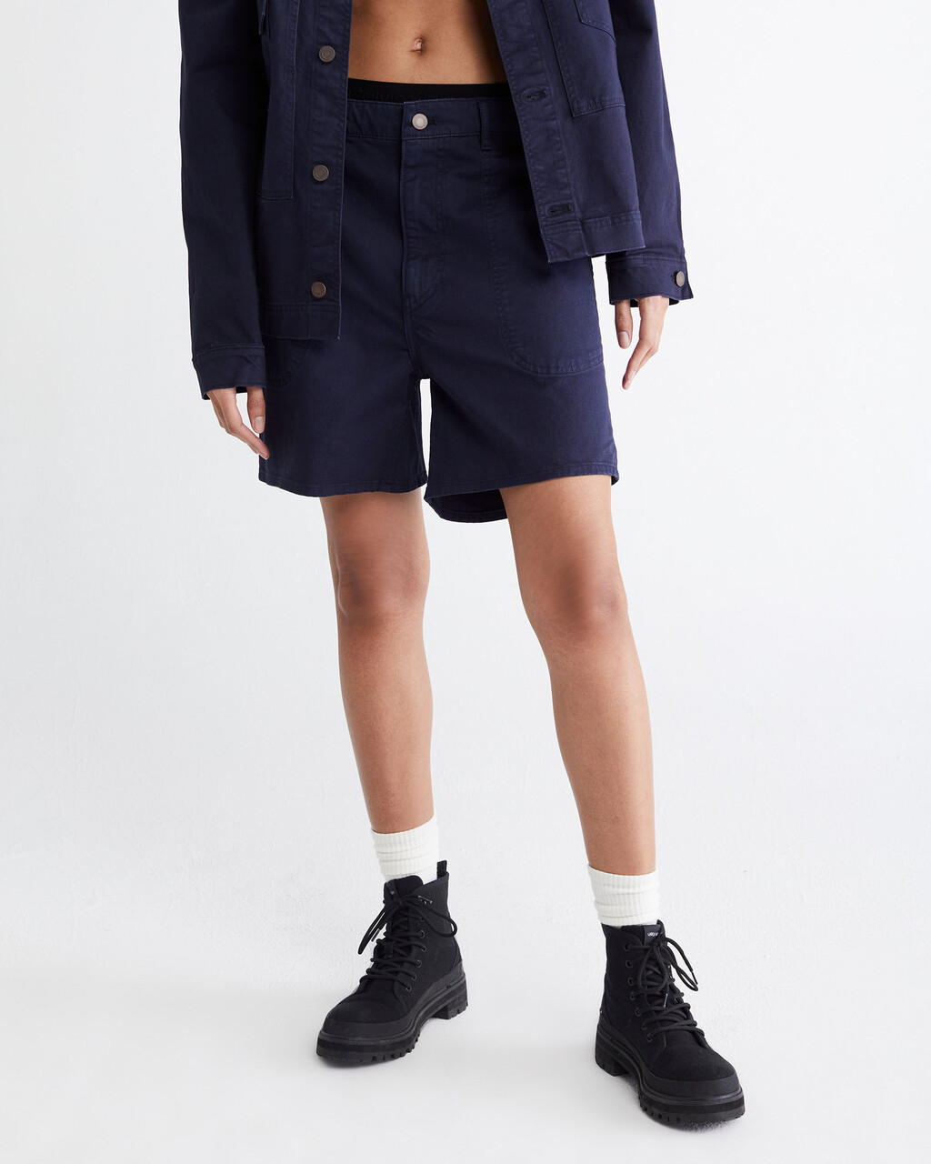 STANDARDS OVERDYED DECK SHORTS, NAVY BLAZER-410, hi-res