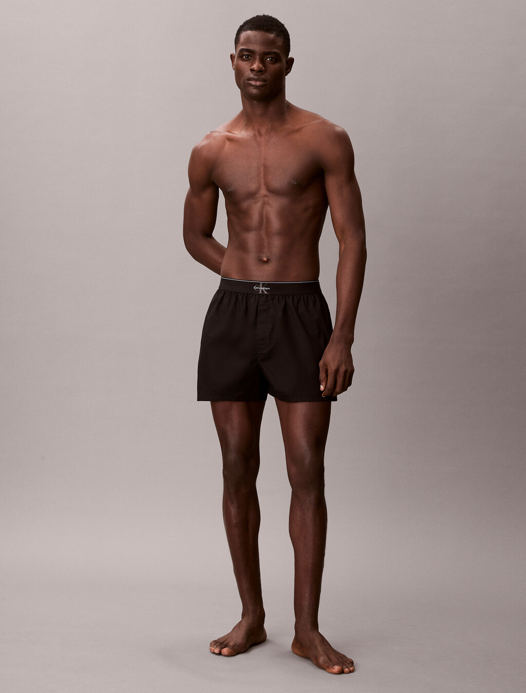 CK X Cotton Monogram Slim Boxer, Black, hi-res