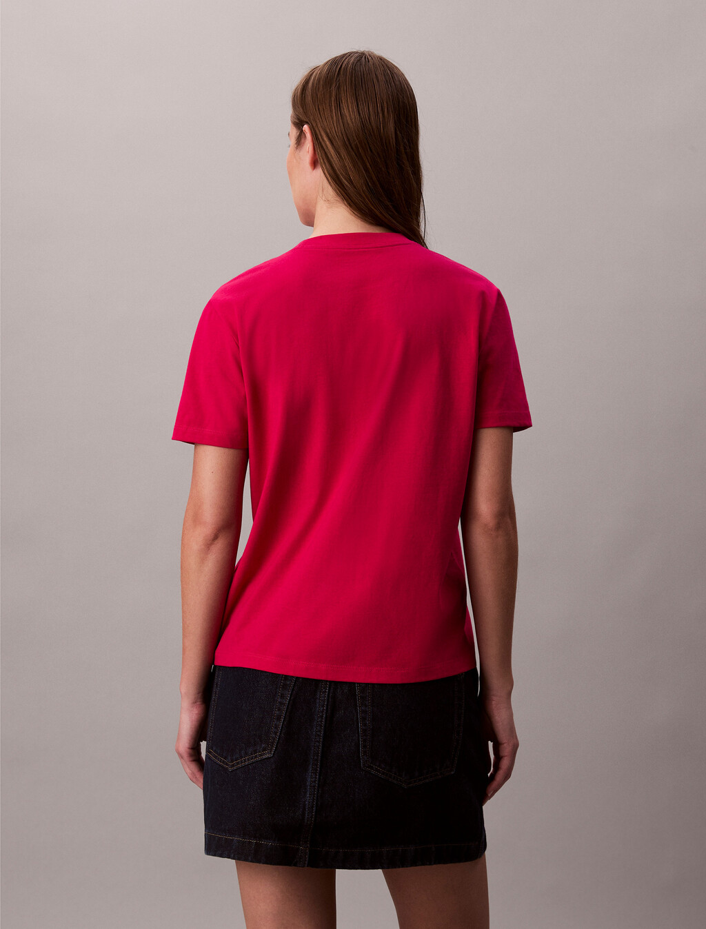 Monogram T-shirt, Petunia Pink, hi-res