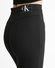 Connected Layers Milano Tapered Flare Pants, Ck Black, hi-res