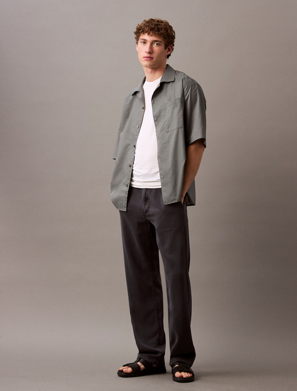 90's Straight Jeans, ALUMINUM, hi-res
