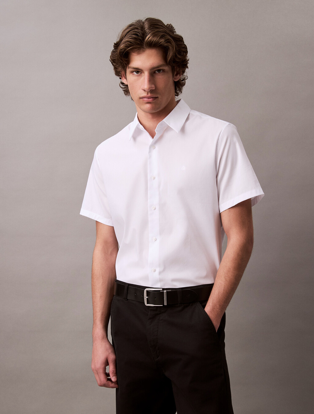 Technical Classic Shirt, Brilliant White, hi-res