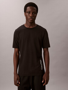 Icon Sport Vertical Logo Tee, Black, hi-res
