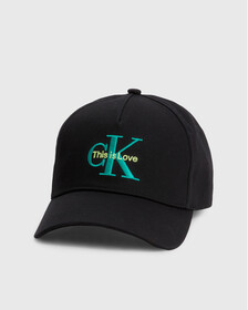 PRIDE COTTON TWILL CAP, Black, hi-res